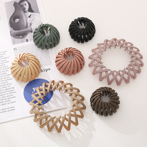 <strong>Bird</strong> <strong>Nest</strong> Shaped <strong>Hair</strong> <strong>Clips</strong> Expandable <strong>Hair</strong> Claw Clamps Ponytail Hairpin Curling <strong>Clip</strong> Bun Makers <strong>Hair</strong> Styling Tool for Girls - Product Image 3