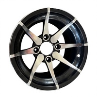 Nouvelle jante de roue arrière en alliage d'aluminium de 25*10-12 pouces pour ATV Quad 150CC tout-terrain Motocross