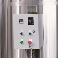 Agitateur sanitaire à double enveloppe TONSEN 5000L pour mélange de lait et d'alcool, entraînement motorisé, garantie 1 an, inspection vidéo disponible