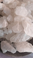 Blocs de Pierre d'Alun Blanc Cristalline de Haute Qualité en Vrac pour Herbes