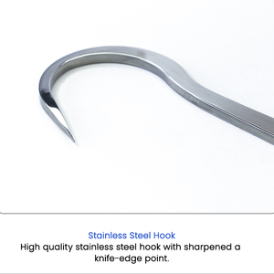 Özel deniz balıkçılık aracı 12 "paslanmaz çelik balıkçılık <span class=keywords><strong>Gaff</strong></span> kanca - Product Image 6