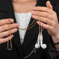 Sangle d'écouteur magnétique Anti-perte sangle de cou Anti-perte corde d'écouteur sans fil cordon d'écouteurs cordon d'écouteurs pour iphone airpods 1/2