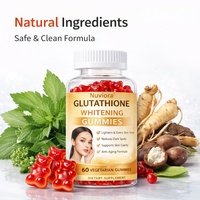 Gummies de glutathion à marque privée, supplément éclaircissant pour la peau, vitamine C, collagène, gummies de beauté, fabricant OEM ODM