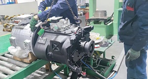 Brogen 350kw 220KW รถบรรทุกหนัก30-40T มอเตอร์ไฟฟ้า AC PMSM - Product Image 2