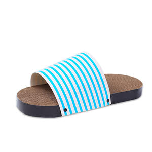 नालीदार पेपर कैट स्क्रैचिंग बोर्ड चप्पल सीधे डिजाइन क्लैव शार्पनर व्यक्तिगत रचनात्मक बिल्ली खिलौना आपूर्ति राष्ट्रीय - Product Image 5