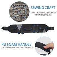 Ceinture de marche robuste pour la rééducation, vente en gros, fournisseur de ceintures d'assistance à la marche, ceinture de transfert lit-chaussée à fauteuil roulant
