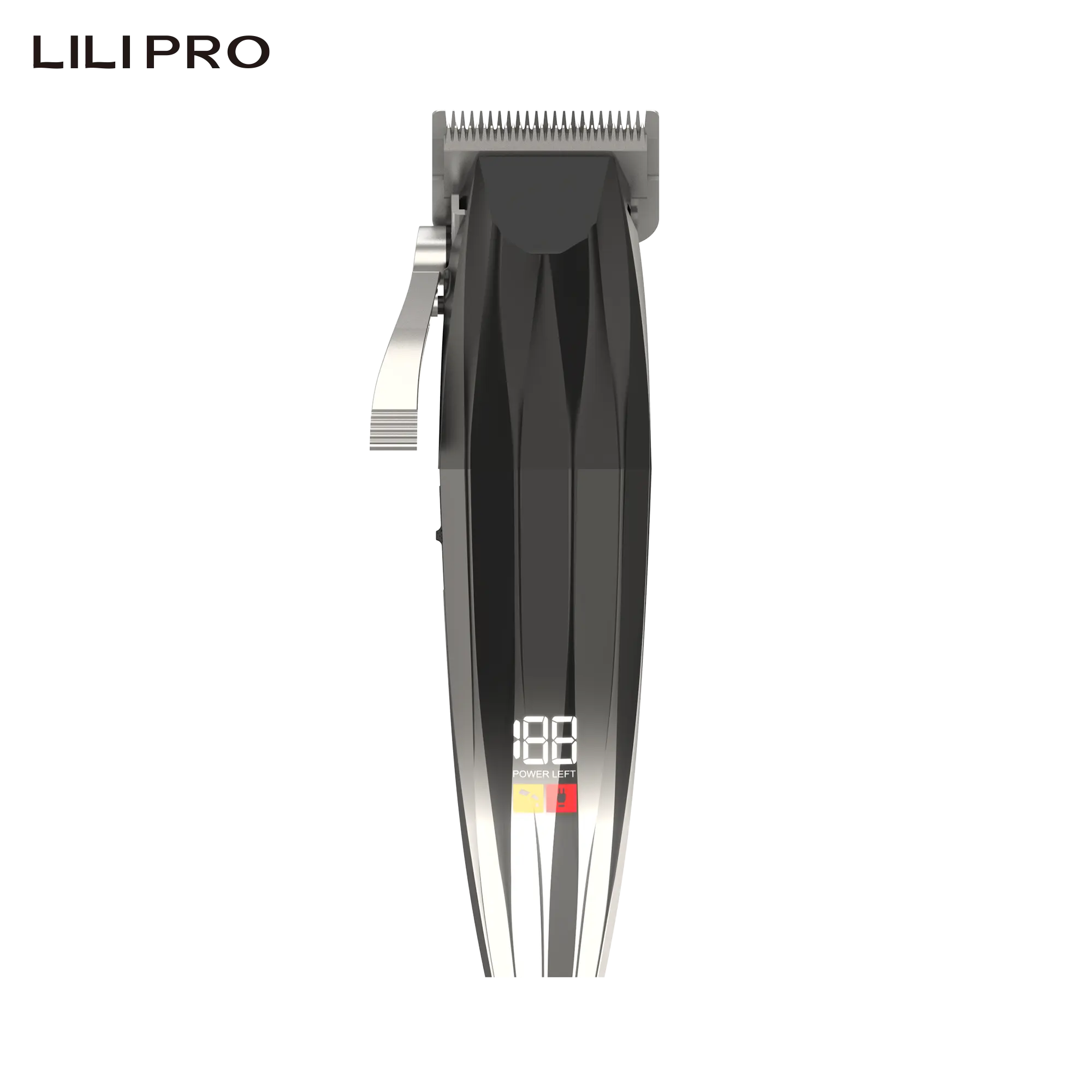 LILIPRO Hot Professional Metal Haircut Lcd Display Hair Cut Machine Hair Trimmer Hair Clippers For Men