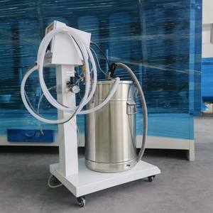 Máquina de Recubrimiento en Polvo Manual GookiiTech, Pistola de Pulverización de Polvo Electrostática Portátil con Tolva de Acero Inoxidable para Pintar Ruedas - Product Image 5