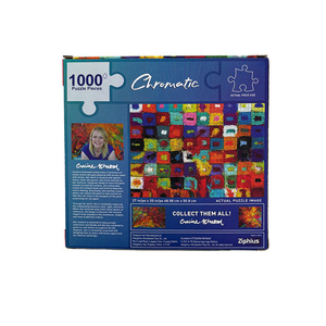 Impression d'art personnalisée en usine, puzzle de 1000 pièces, puzzle de haute qualité pour adultes, <span class=keywords><strong>jeu</strong></span> de casse-tête - Product Image 2