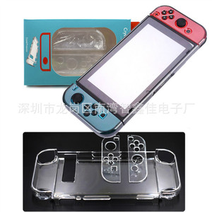 Switch Crystal <b>Case</b> Transparent Protective Cover For <b>Nintendo</b> Switch Console Durable Design - Product Image 1