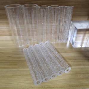 Venta Directa de Fábrica, Tubo de Burbujas Transparente de Acrílico, Tubo de PMMA para Burbujas - Product Image 1