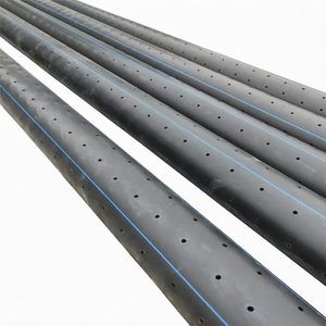 Tubería de Drenaje Perforada de HDPE PE100 Hecha a Medida, Estándar ISO 4427, DN 20-630 mm, Longitud Personalizada - Product Image 1