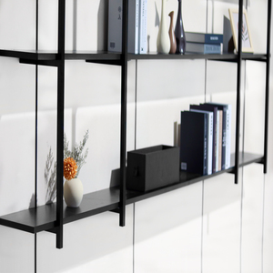 Modern Aluminum Open Wood Acrylic Mdf Book Shelf Display Shelf Wall Mounted Shelf - Product Image 2