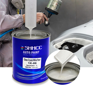 <span class=keywords><strong>Peinture</strong></span> automobile en résine acrylique blanche cristal SHHCC 1K, application par pulvérisation haute brillance, <span class=keywords><strong>retouche</strong></span> de <span class=keywords><strong>carrosserie</strong></span> - Product Image 2