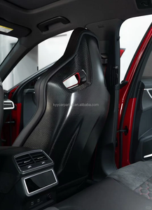 Car Luxury Sport Racing <b>Seat</b> Custom Carbon Fiber Leather <b>Cover</b> Bucket Upgrade RS <b>Seats</b> for <b>A3</b> A5 A6 A7 Q3 Q5 Q7 Q8 - Product Image 3
