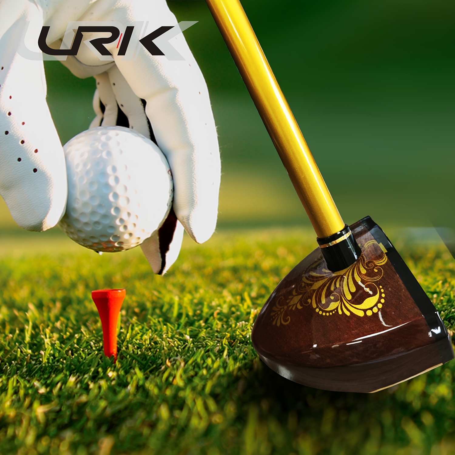 Premium Custom Ebony Park Golf Putter Handcrafted Hardwood Golf Club for Professionals