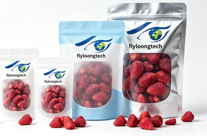 Prix d'usine – Fraise coupée séchée par congélation, croustillante, en bouteille plastique de 120 g – Snacks chinois sucrés en vrac - Product Image 6