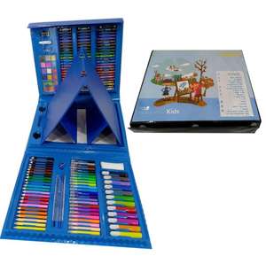 Ensemble d'art de 208 pièces, kit de dessin et de peinture pour artistes avec étui pour prix de maternelle - Product Image 1