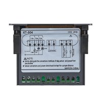 Thermostat de dégivrage pour réfrigération EK-3030 avec contrôle du ventilateur et touches tactiles