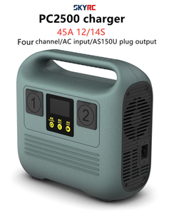 Chargeur de drone agricole intelligent SKYRC PC2500 12/14S 2500W 45A 4 canaux à charge rapide pour batterie lithium UAV - Product Image 5