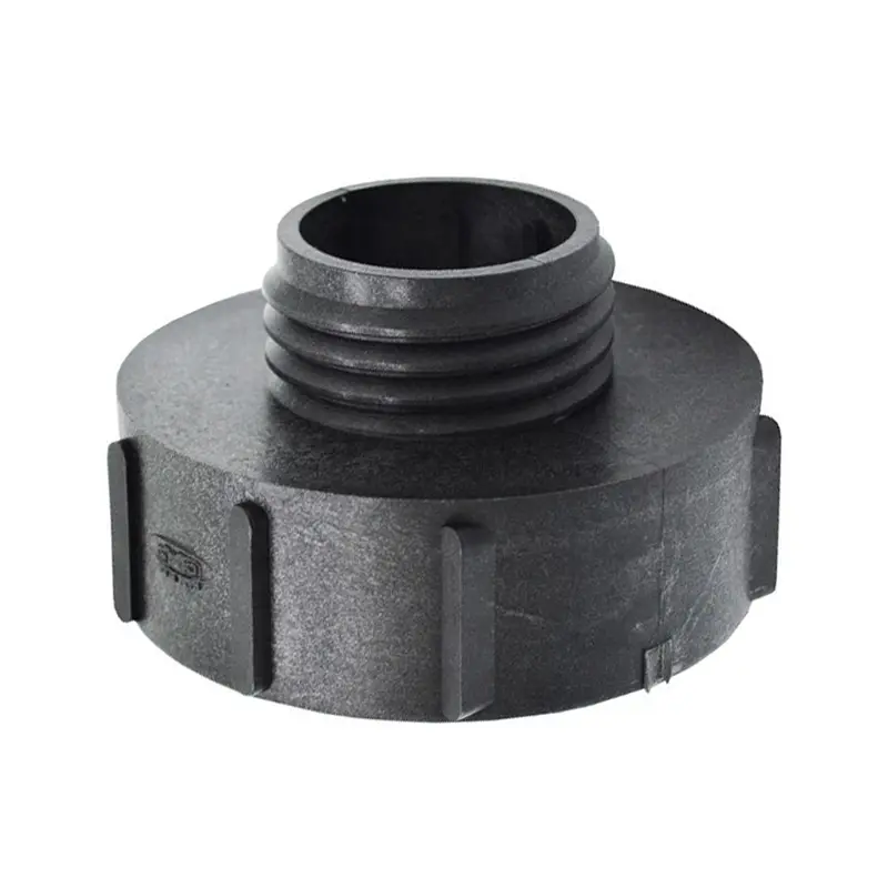 Ibc S 100X8/3 "Vrouwelijk Naar S 60X6/2" Mannelijke Steunadapter Plastic Reducer