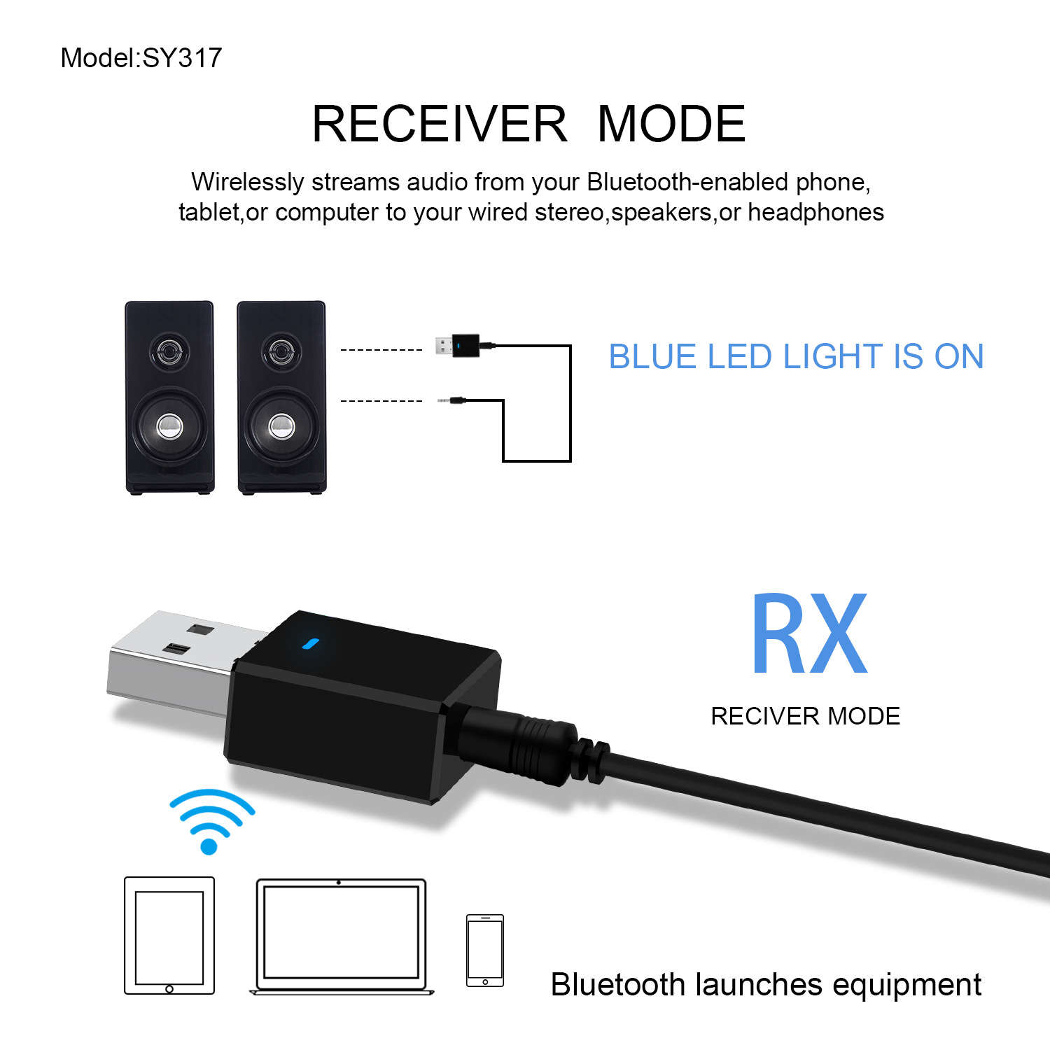 Adaptador Bluetooth Para PS4 – Dongle USB 4.0 Para Conectar Auriculares Inalámbricos Y Jugar Con Voz