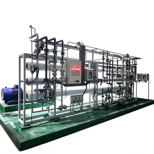 Station de traitement et de purification d'eau 1000 l/h avec pompe en acier inoxydable, système de filtration par osmose inverse à commande automatique - Product Image 4