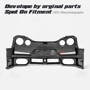 กันชนท้ายแบบใหม่สำหรับ R35 GT-R 08-17 24VR ชนิด N อะไหล่คาร์บอนไฟเบอร์แท้ผลิตในประเทศจีน - Product Image 6