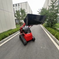 Kompaktlader mit Anpassbarem Logo, Rädern, Automatischem Schnellwechselsystem und Drehschaufel für Kleine Hofrenovierungen und Bauarbeiten