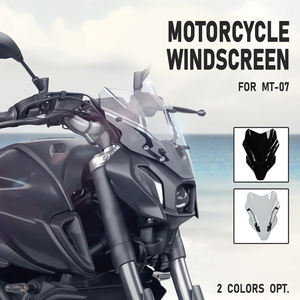 Pare-Brise de Moto XXUN Déflecteur de Vent avec Support de Montage pour <span class=keywords><strong>Yamaha</strong></span> <span class=keywords><strong>MT07</strong></span> MT-07 MT 07 2021 <span class=keywords><strong>2022</strong></span> 2023 - Product Image 2
