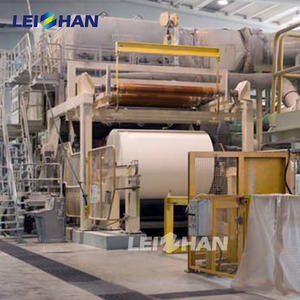 Ngành công nghiệp giấy chất thải tái chế dây chuyền sản xuất giấy hoàn chỉnh thiết lập Jumbo cuộn giấy vệ sinh máy làm - Product Image 4