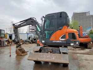 Excavatrice sur pneus d'occasion Corée, Excavatrice DOOSAN DX60, DOOSAN DH210W-7, 150W-7, 21 tonnes, hydraulique, stable - Product Image 4