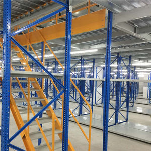 <span class=keywords><strong>Platform</strong></span> Mezzanine Gudang Bertingkat dari Baja untuk Penyimpanan Rak - Product Image 5