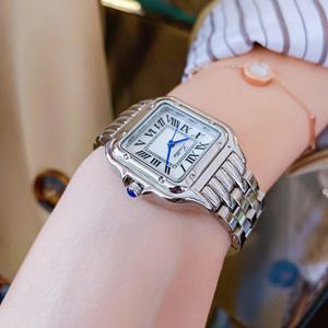 Orologio da <span class=keywords><strong>Donna</strong></span> di Lusso al Quarzo Scottie 9100 Nuovo Design Elegante e di Tendenza Impermeabile con Cinturino Quadrato in Acciaio Inossidabile <span class=keywords><strong>Oro</strong></span> <span class=keywords><strong>Giallo</strong></span> - Product Image 4