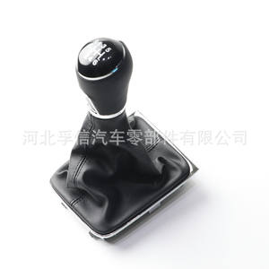 หัวเกียร์รถยนต์วีดับเบิลยู กอล์ฟ 7 5 6 สปีดอัตโนมัติ หุ้มหนัง PU ดีไซน์ตามหลักสรีรศาสตร์สำหรับรถยนต์วีดับเบิลยู - Product Image 4