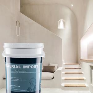 Pintura <span class=keywords><strong>de</strong></span> <span class=keywords><strong>pared</strong></span> <span class=keywords><strong>de</strong></span> fondo <span class=keywords><strong>de</strong></span> lujo estilo Wabi-Sabi arte <span class=keywords><strong>de</strong></span> microcemento gris claro cepillo <span class=keywords><strong>de</strong></span> revestimiento integrado Industrial <span class=keywords><strong>barniz</strong></span> líquido - Product Image 1