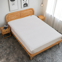 Drap de lit antidérapant Elder-Safe avec protection antistatique anti-anxiété respirante contre les CEM Drap de lit de mise à la terre en fibre d'argent