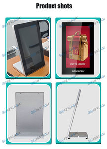15.6 pouces L Android 11 bureau Super mince kiosque de signalisation numérique Restaurant Menu affichage écrans tactiles écran publicitaire Wifi - Product Image 4