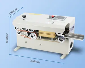 Macchina termosaldatrice per sacchetti di pellicola automatica a nastro sigillatura continua macchina termosaldatrice