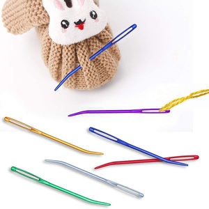 MGZ-27 Offre Spéciale Grand Oeil Aiguilles En Plastique Avec <span class=keywords><strong>aiguille</strong></span> Crochet Crochet À Tricoter Ensemble D'outils - Product Image 3