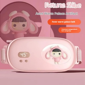 Portable <b>Heating</b> Belt for Abdomen and Waist Menstrual Cramps Period Pain Relief Women's Warm Palace Belt Rechargeable - Product Image 6