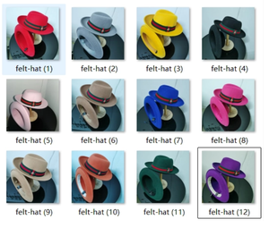 Sombrero Fedora de Fieltro de Lana de Lujo, Premium, Clásico, Talla XXXXL, Ala Ancha, Estilo Pork <span class=keywords><strong>Pie</strong></span>, Panamá, Trilby, Fabricante para Hombres y Mujeres - Product Image 3