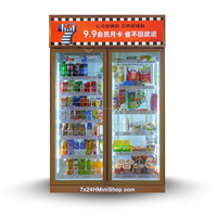 Snack Drankjes Rooster Vers Groente Fruit Bloemen Rooster Automaat Temperatuurregeling Hoge Kwaliteit AI Camera Weegschaal