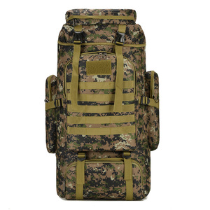 Tactical <b>Backpack</b> 56-75L <b>Waterproof</b> Camouflage Outdoor Hiking Bag Unisex Large Capacity <b>Backpack</b> For Men Women - Product Image 1