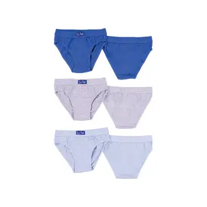 Hot Selling Ellepi Brand Jersey Brief Bi-Elastic Mixed Color Short Panties For 2/3Years-13/14Years Boy