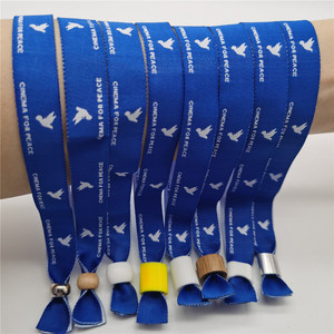 מותאם אישית אירוע פרק כף היד להקות לסביבה wristband בד wristband - Product Image 5