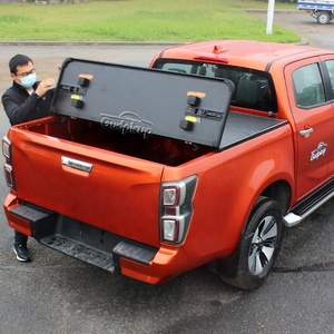 Benext Factory alta calidad duro Tri Fold aluminio 4x4 camioneta cama cubierta Tonneau cubierta para <span class=keywords><strong>Toyota</strong></span> Hilux Revo Vigo <span class=keywords><strong>Tundra</strong></span> - Product Image 3