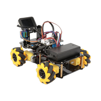 Kit de coche Robot inteligente reconocimiento Visual AI seguimiento aprendizaje codificación Control remoto DIY STEM robótica educativa para Arduino