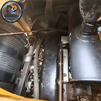 Chargeuse-pelleteuse CAT 420F d'occasion de haute qualité, capacité de charge nominale de 3,283 tonnes, capacité de la benne de 1,2 m³, chargeuse multifonctionnelle en stock