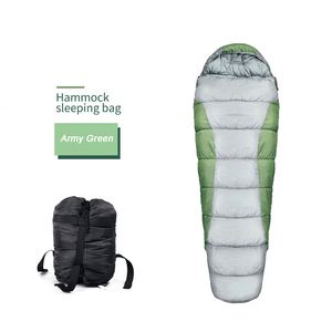 Hamaca Impermeable de Terileno para Acampar al Aire Libre, Saco de Dormir Compacto Tipo Momia con Compresión - Product Image 2